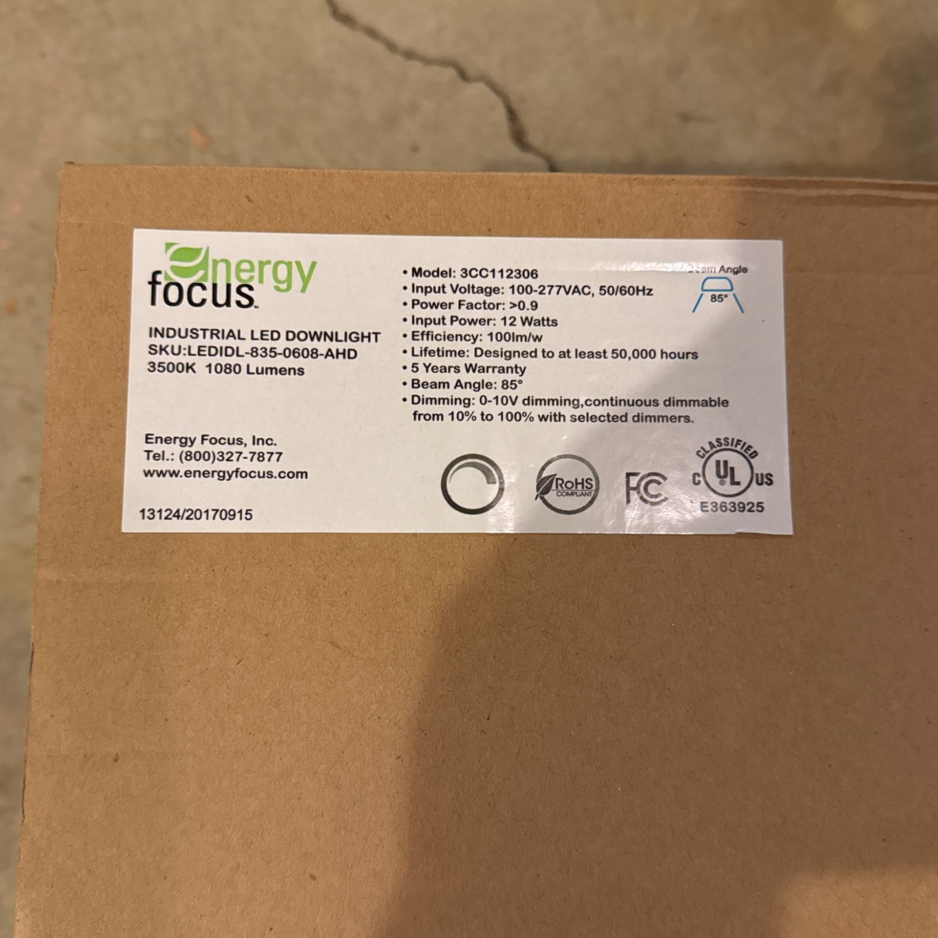 Industrial LED Down Lights