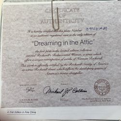 Norman Rockwell Plate