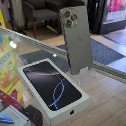 Apple iPhone 16 Pro Max 256Gb Natural Titanium Factory Unlocked/ Liberado De Compañia 