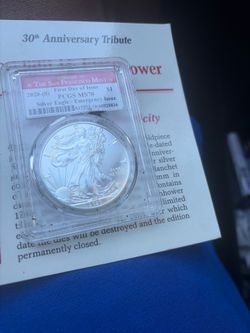 Silver  and gold coins