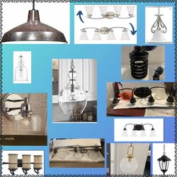 beautiful lamps for your living room, bathroom, front room,