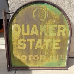 Quaker State Sign