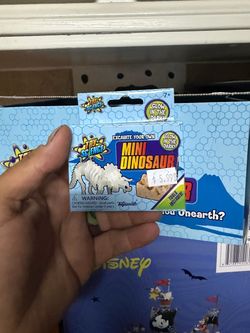 Toy Science Glow-in-the-Dark Mini Dinosaur Excavation Kit