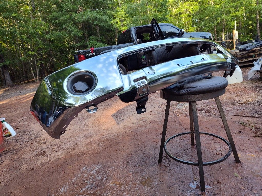 Chrome Front For A 2009 And Up Nissan Frontier OEM Part