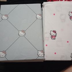 Hello Kitty Twin Size Sheets 
