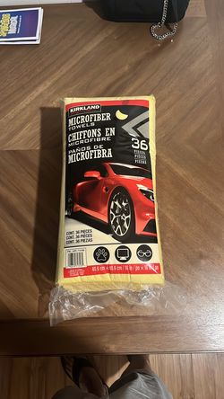 Microfiber towels