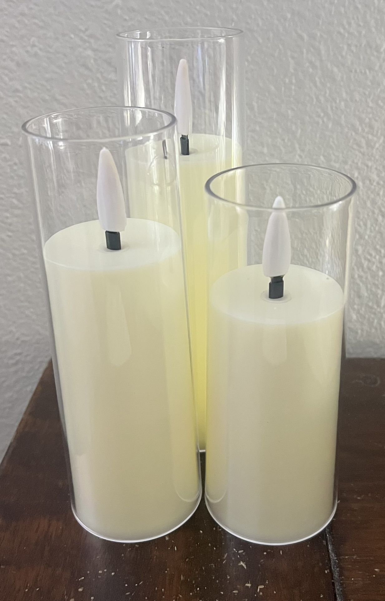 Flameless Pillar Candles