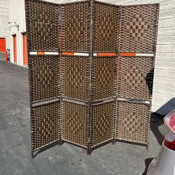 Four Panel Room Divider 