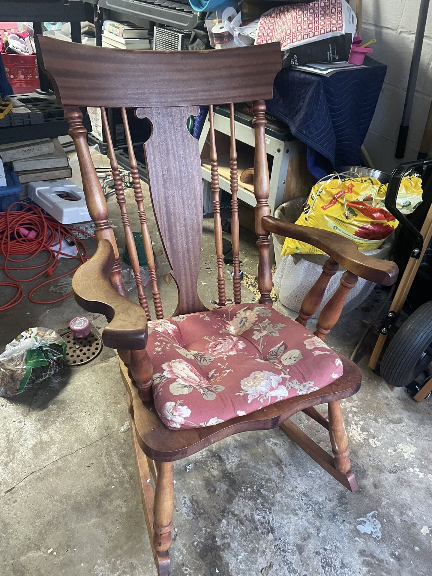 Solid Wood Rocking Chair