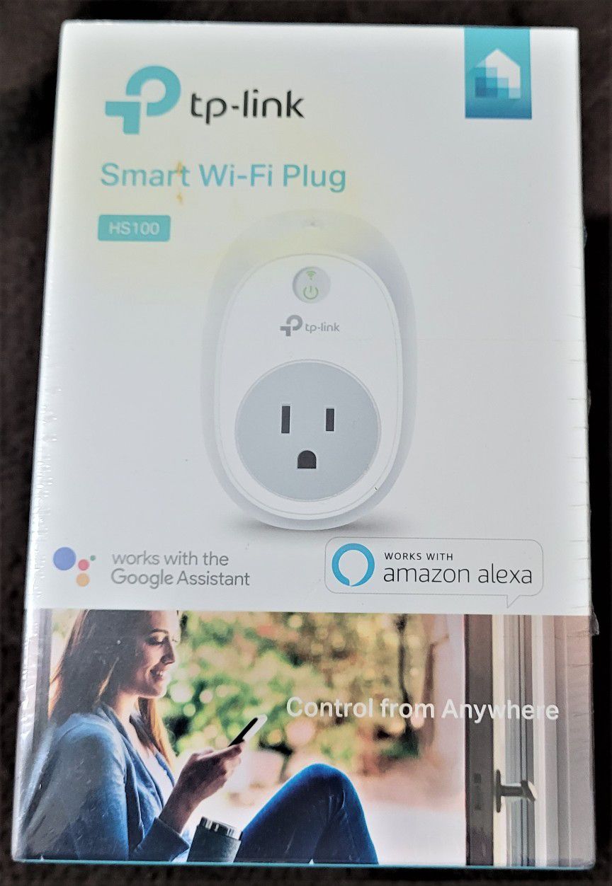 Kasa Smart HS100 WiFi Smart Plug, Classic 1-Pack, White