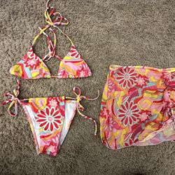Shein Bikini 3 Piece Set