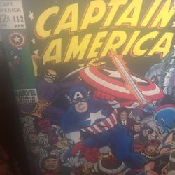 Captain American Canvas 