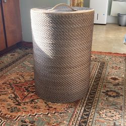 Crate & Barrel Laundry Hamper