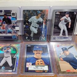 New York Yankees Baseball Cards LOT 