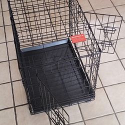 Double Door Dog Crate w/Divider