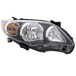 2011-2013 Toyota Corolla Driver Side Headlight 