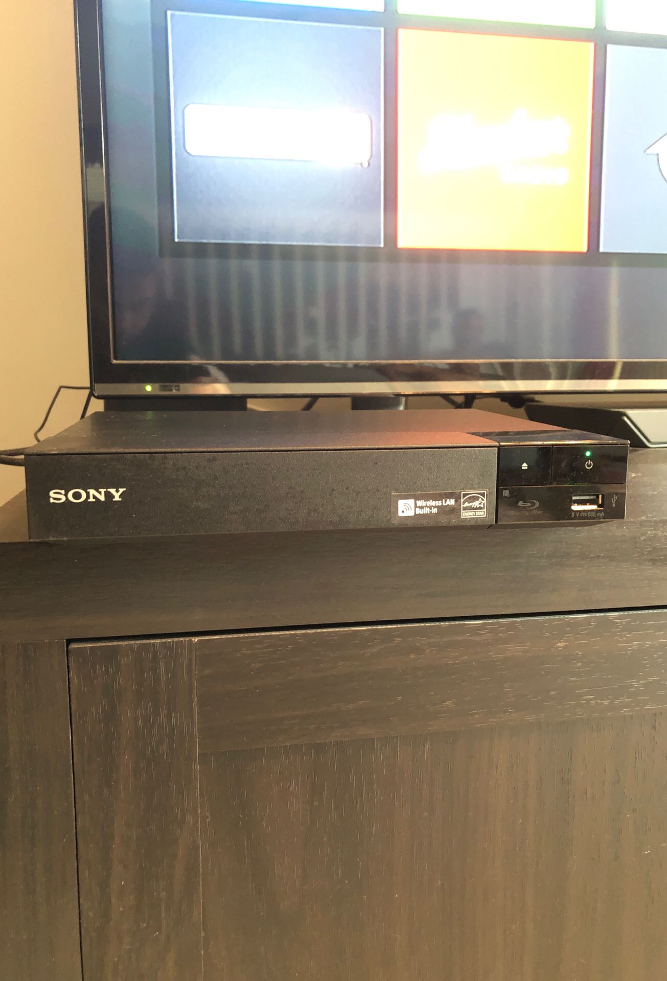 Sony Blu-ray player with built in Netflix