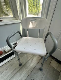 Shower Chair with Arms and Back