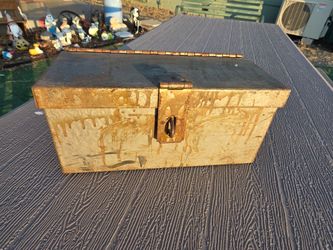 Vintage Galvanized Steel Utility Storage Box - $40 OBO