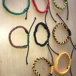 Braided Adjustable Rope Bracelets