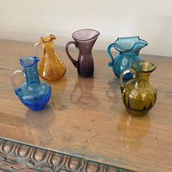 Mini Glass Pitchers