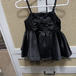 Baby Girl Black Dress 6-9 Months 