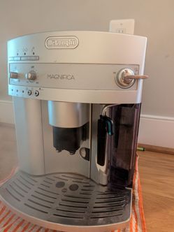 Title:
DeLonghi Magnifica ESAM3300 Super-Automatic Espresso Machine – For Parts / Repair (Leaking)