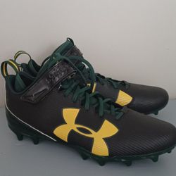 Men's Under Armour UA Team Fierce MC Football Cleats Sz 14🏈🏆