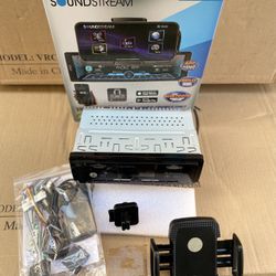 Brand new car stereo Bluetooth usb charging fast w/phone holder