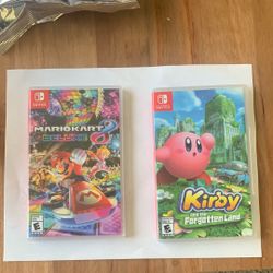 “Mario Kart 8 Deluxe” And “Kirby And The Forgotten Land For Nintendo Switch