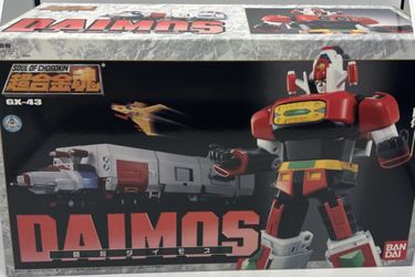 NIB Bandai Soul of Chogokin GX-43 Tosho Daimos DAIMOS