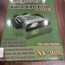Brand New Night Vision Binoculars,True IR Illuminator for Complete Darkness, High Sensitivity COMS Sensor NV-900 High-end Gifts for Adults Digital Nig