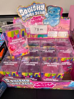 Gummy bear squichy and more