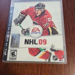NHL 09 - Sony PlayStation 3 PS3 - EA Sports - E10+ -Tested