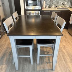 Blake Counter Height Dining Set with Storage Bench