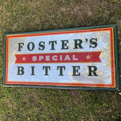 Foster’s Beer Framed Mirror Sign