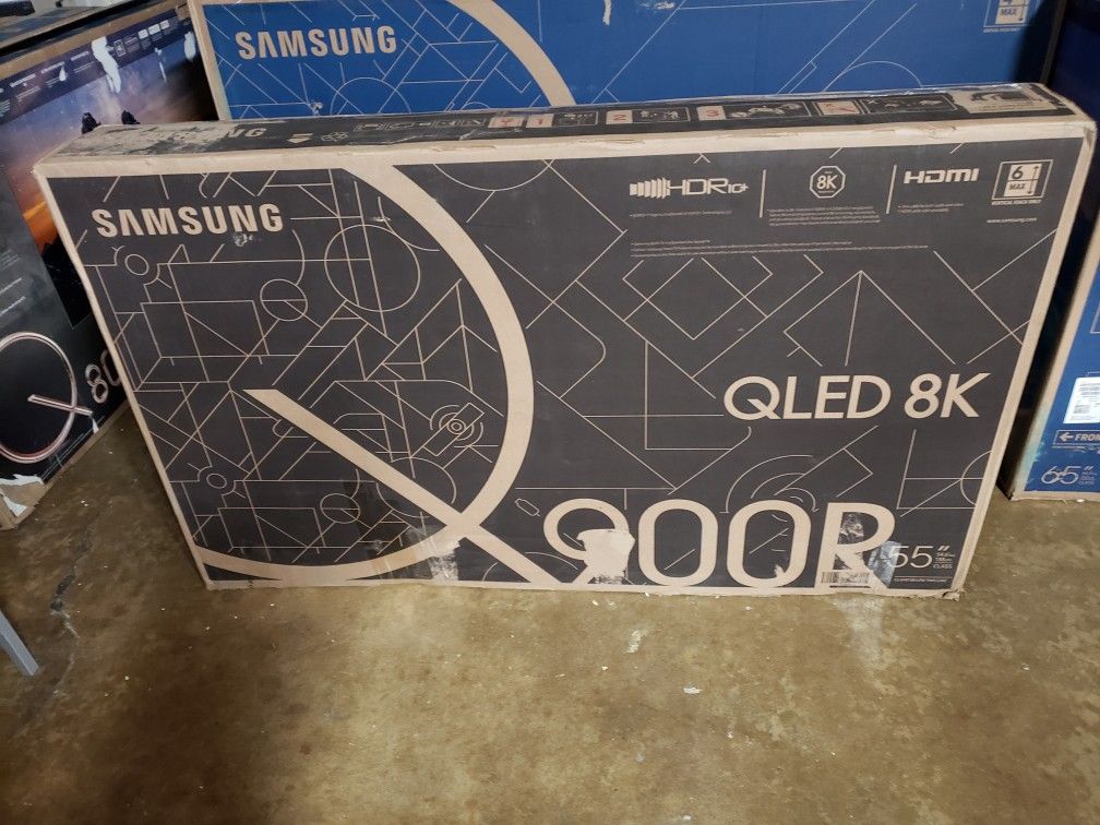 TV Samsung 55", 8K, 240 Hz, Dynamic Cristal Color, HDR, Bixby, Excellent