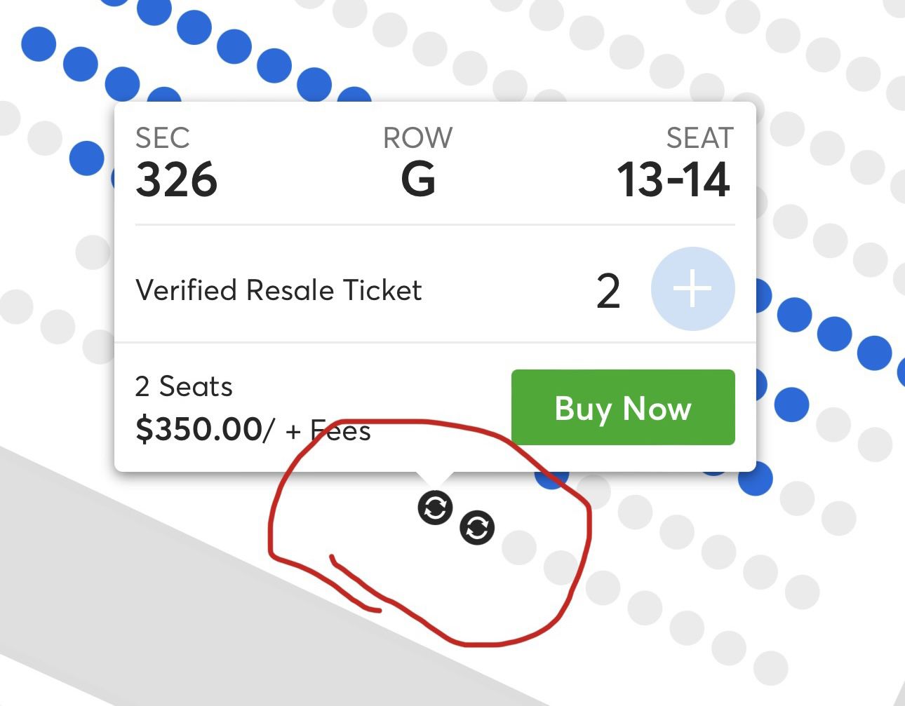 Selling Pair Of Metallica Tickets, Front Row Of Section.