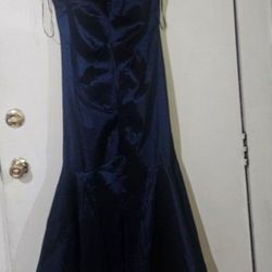 Beautiful Prom Royal Blue Dress Size 10