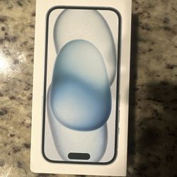 Brand New iPhone 15 - Blue (Sealed - T- Mobile)