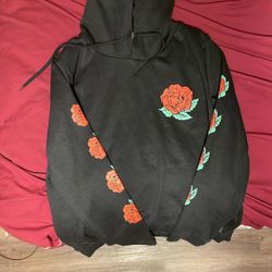 On Fire Rose Hoodie 