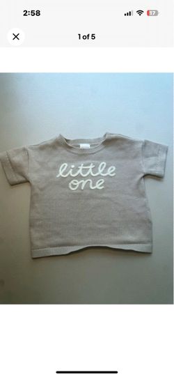 Baby Knit Sweater Top 'Little One'