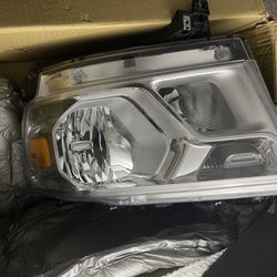 2017-2021 Ram 1500 Complete Headlamps With LED Hi & Low Beams