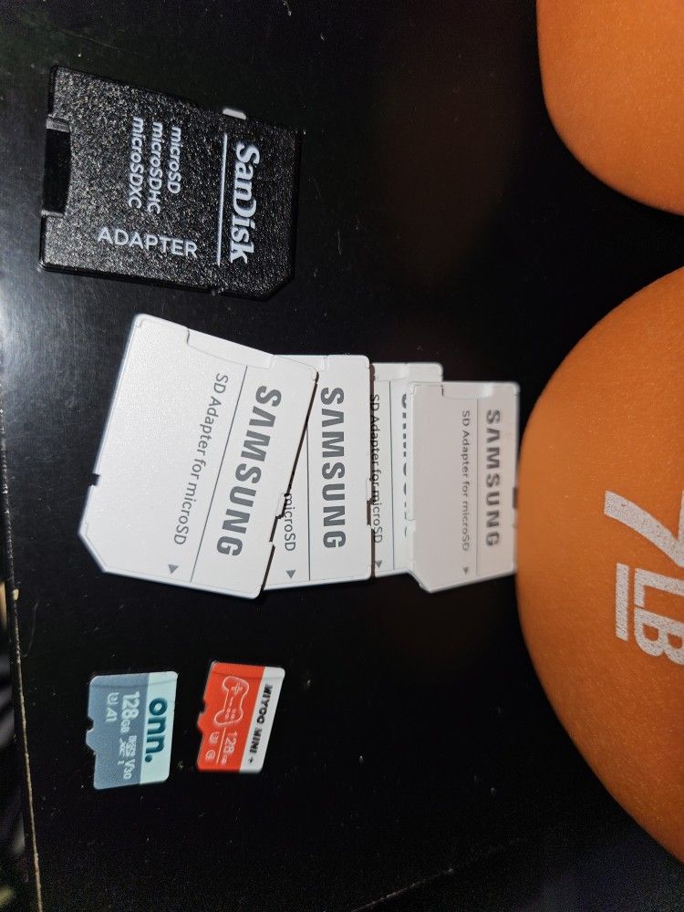 Samsung Adapters And Random Brand 128mb MicroSD