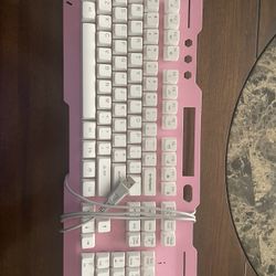 LED pink Keyboard !