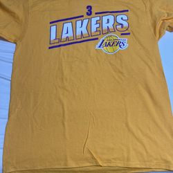 Los Angeles Lakers Anthony Davis Shirt Size Large