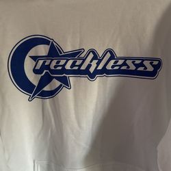 Reckless white Hoodie (Large) 