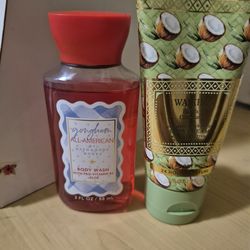 Body Lotion And Body Wash Set