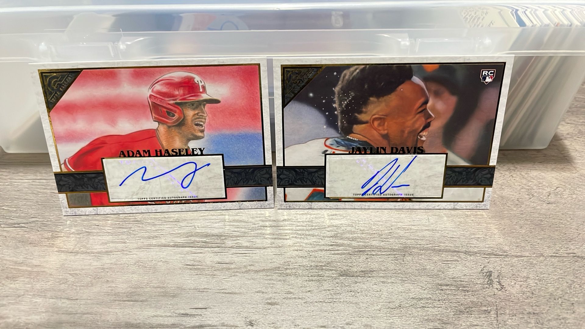 2020 Topps Gallery Auto Lot