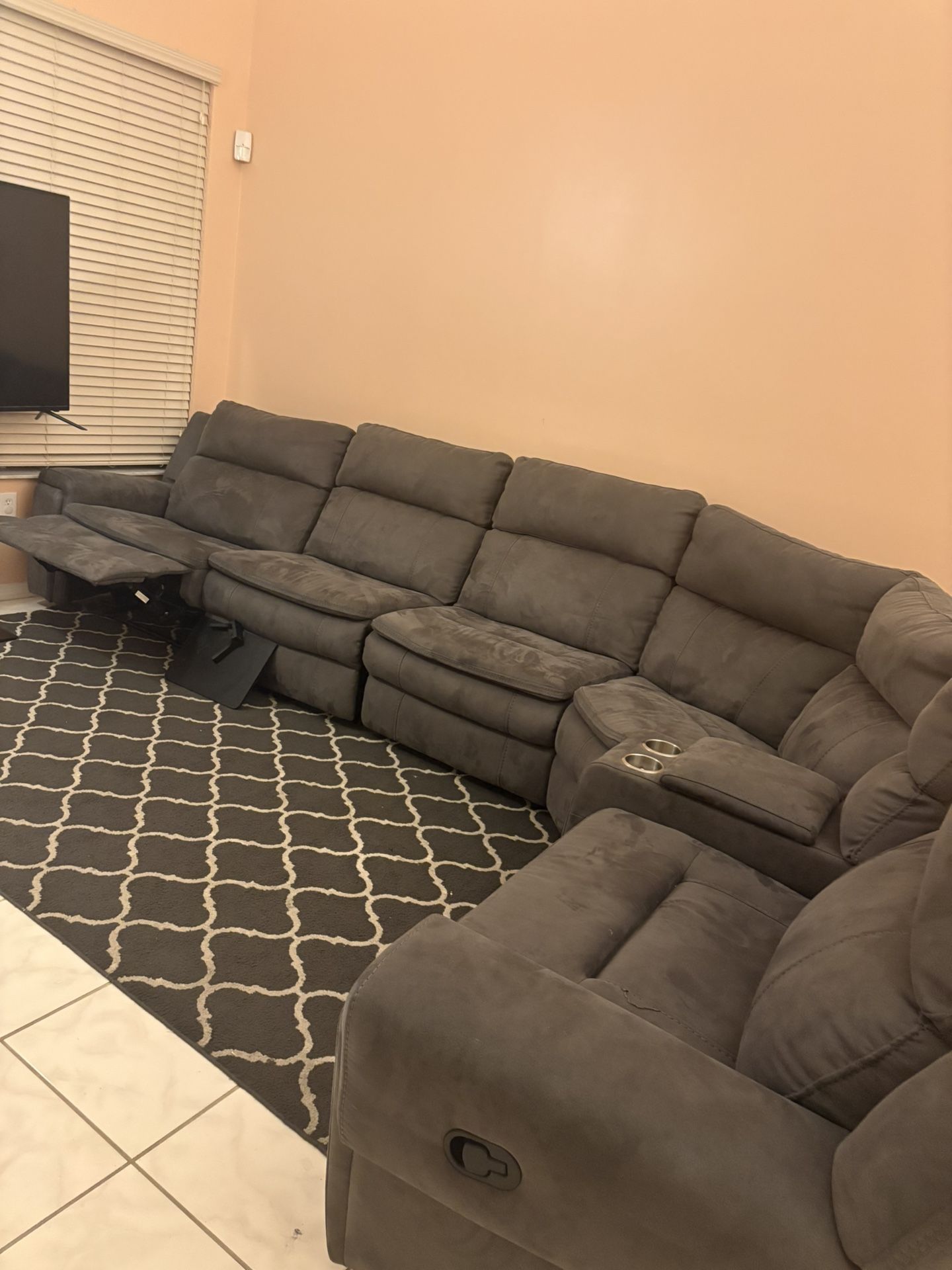 Huge Gray Sectional From City Furniture